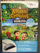 Nintendo Animal Crossing: City Folk Wii w/ Wii Speak, Wi-Fi, E, NTSC-U/C 2008