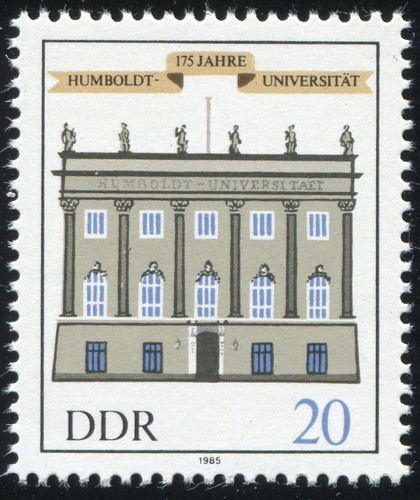 2980 Humboldt-Uni 20 Pf: Punkt im Sims, Feld 22, ** - Bild 2 von 2