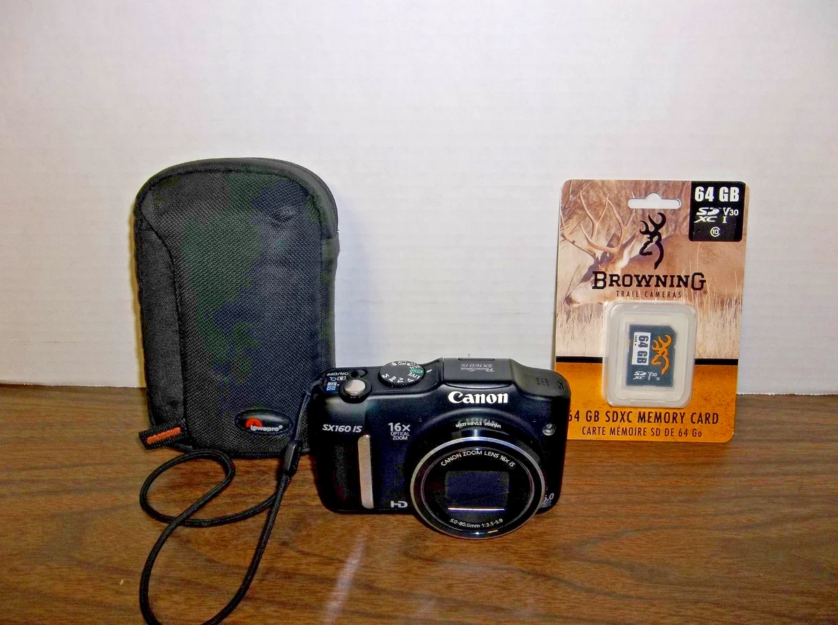 Canon PowerShot SX160 IS Image Stabilization Digital Cameras for