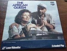 The African Queen Laserdisc CBS FOX Video Humphrey Bogart Katharine Hepburn John