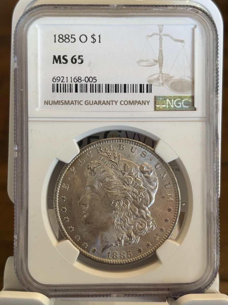 1885 Year Grade MS 65 Morgan Dollars (1878-1921) for sale | eBay
