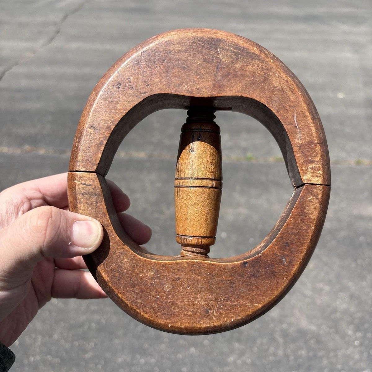 Vintage Millinery Wood Hat Form Stretcher  6 7/8 il_fullxfull.4676489054_4zvs.jpg main image 2