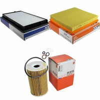 Mahle / Knecht Innenraumfilter LA 80 Luftfilter LX 500 ÖLfilter OX 127/1D