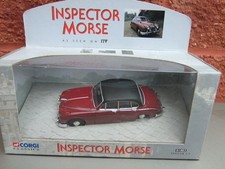 Jaguar Mark 2 Inspector Morse - Burgundy Corgi 1/43 Scale BOXED