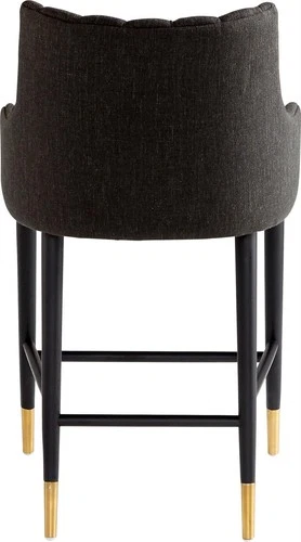 Modern Tesoro Black Counter Stool – Style and Comfort - Picture 2 of 5