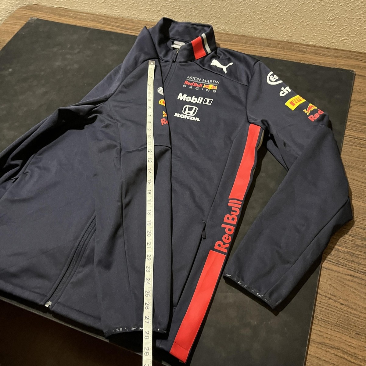 Aston Martin Red Bull Racing ジャケット XL Aston Martin Red Bull Racing Jacket Mens XL F1 Motorsports