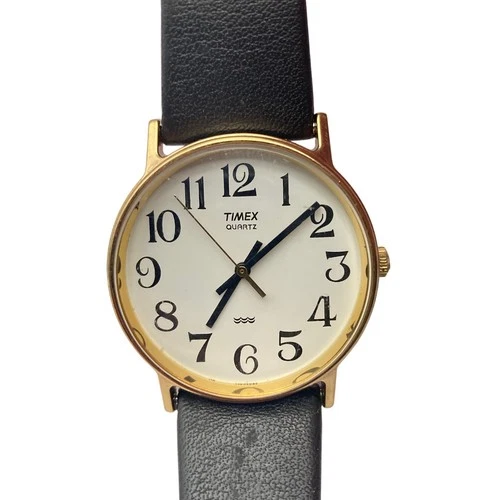 VTG Timex Easy Reader Men's Women's Watch 32mm - Fresh Battery - Adjustable - WR