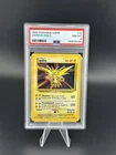 1999 POKEMON BASE SET UNLIMITED #16 ZAPDOS-HOLO PSA 8