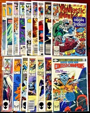 MARVEL LOT OF 16 COMICS🔥FANTASTIC FOUR, THOR and more!! 🔥1980s books!