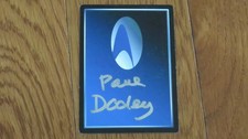 Paul Dooley Autographed Hand Signed Card Star Trek
