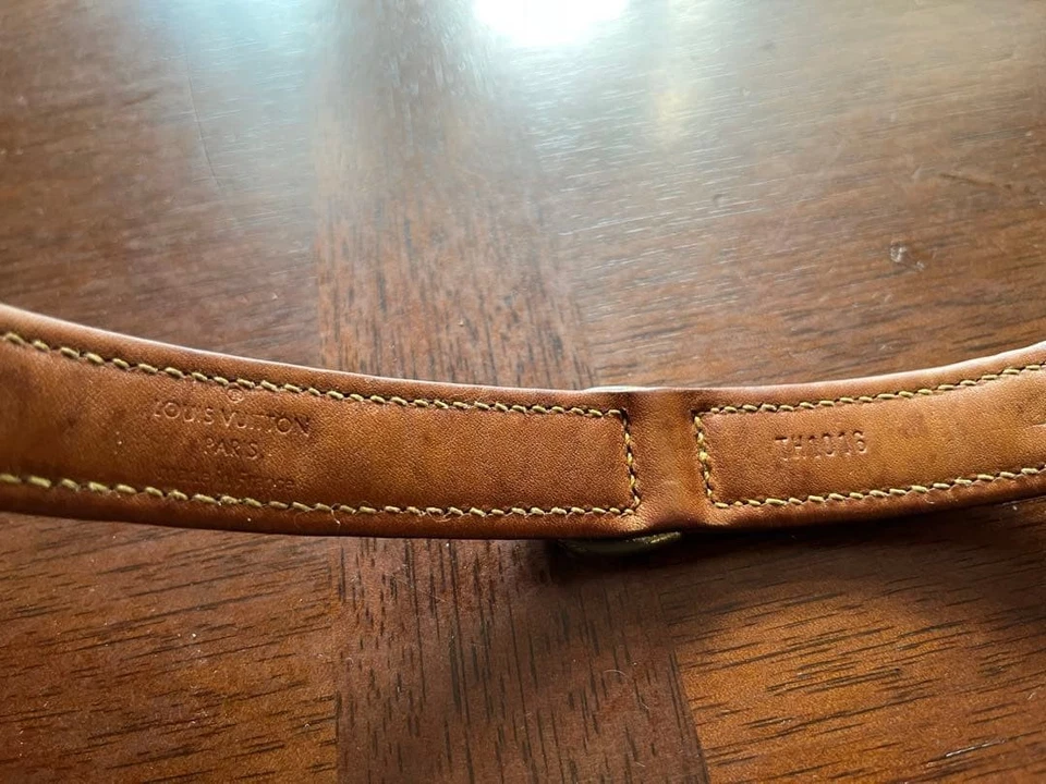 Louis Vuitton Dog Collar And Leash Set For Medium Dogs Canvas Leather Brown JP - Image 3 of 4