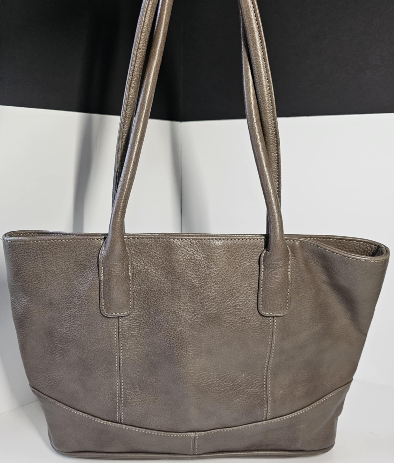 Ameri Leather New Gray handbag purse shoulder bag - image 1