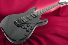 Fernandes Revolver FR-55 Black Short Scale Electric Guitar With Original SSH