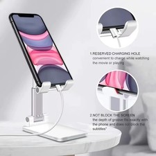 Desk Mobile Phone Holder Stand For IPhone IPad Xiaomi Adjustable Desktop Tablet