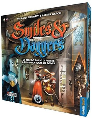 Giochi Uniti GU614 Smiles and Dagger   Card Game, Multicoloured