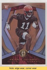 2018 Panini Gold Standard Rookies Platinum 10/49 Antonio Callaway #175 READ 7rv