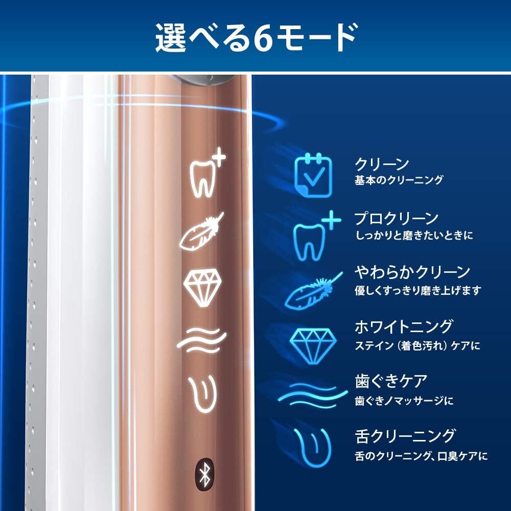 BRAUN Electric Toothbrush Oral B Genius 9000 D7015256XCTRG