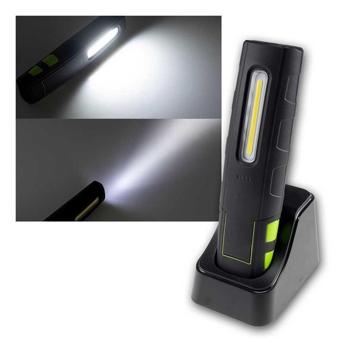 Profi LED Akku Stab-Leuchte 880 lm IP67 Magnet KFZ Werkstatt-Arbeits-Lampe Auto - Bild 2 von 6