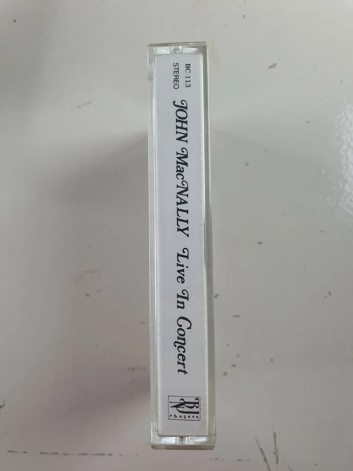 Vintage Cassette Tape SIGNED - John MacNally - LIVE IN CONCERT Limited Edition - Image 3 of 3