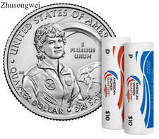 2022 American Women Quarter Dr. Sally Ride (P+D Mark) 2 Coins - Free shipping
