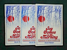 Lot of 3 JOY COMES IN THE MORNING Exp. of Sorrow Turned to Joy 1981 Song Books
