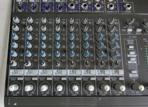 Mackie 1202-vlzpro 12 channel analog audio mixer (mic / line mixer) - Picture 3 of 9