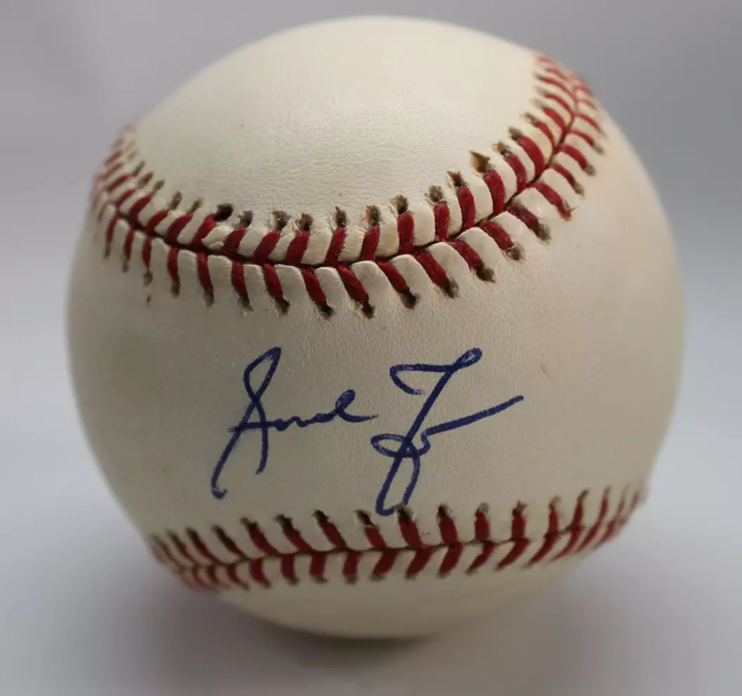 Andruw jones sale autographed baseball