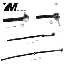 4x Inner Outer Steering Tie Rod Ends Kit For Dodge Ram 1500 2500 4wd Mds1460