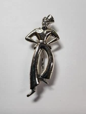 Vintage - FORSTNER - Sterling - DANCING SAILOR - BROOCH