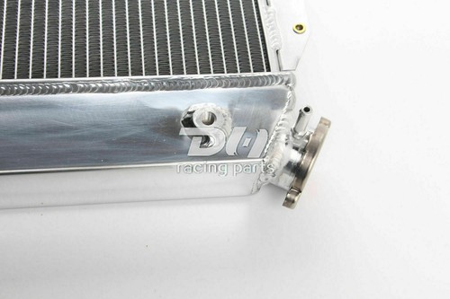 Aluminum Radiator For 1966-1977 68 Ford Bronco Custom 289/302 5.0 V8 AT/MT 3Row - Foto 11 di 12