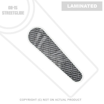 Laminated Gas Tank Dash Decal For Harley Streetglide 08-17 CARBON FIBER PRINT GR