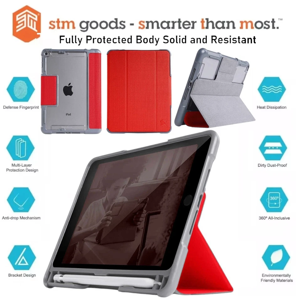 Official Genuine STM iPad Mini 5 & 4 Case (5th/4th Generation) Smart Folio Cover - Image 4 of 4