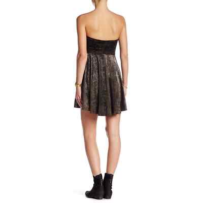 free people strapless drop waist dress Jovani D5009 Prom Dress - Blue main image 1