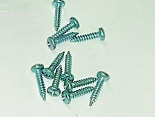 1000 Pieces - #6 x 5/8" Zinc Phillips Round Head Wood Screws (222-730)