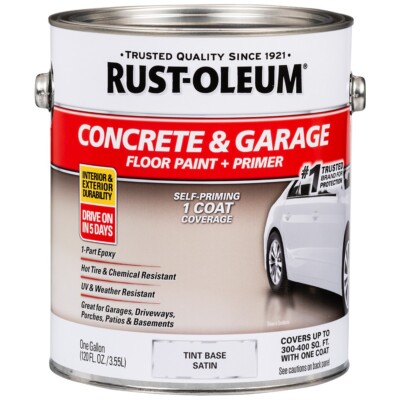 Rust-Oleum 225381 Concrete & Garage Tint Base Satin gal