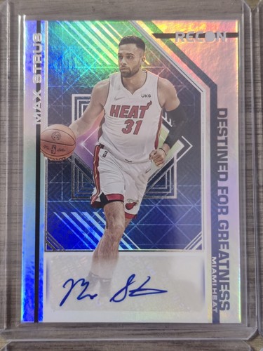 2021-22 Recon MAX STRUS Autograph Destined for Greatness RAINBOW - 6 AUTO CARDS! - Picture 3 of 8