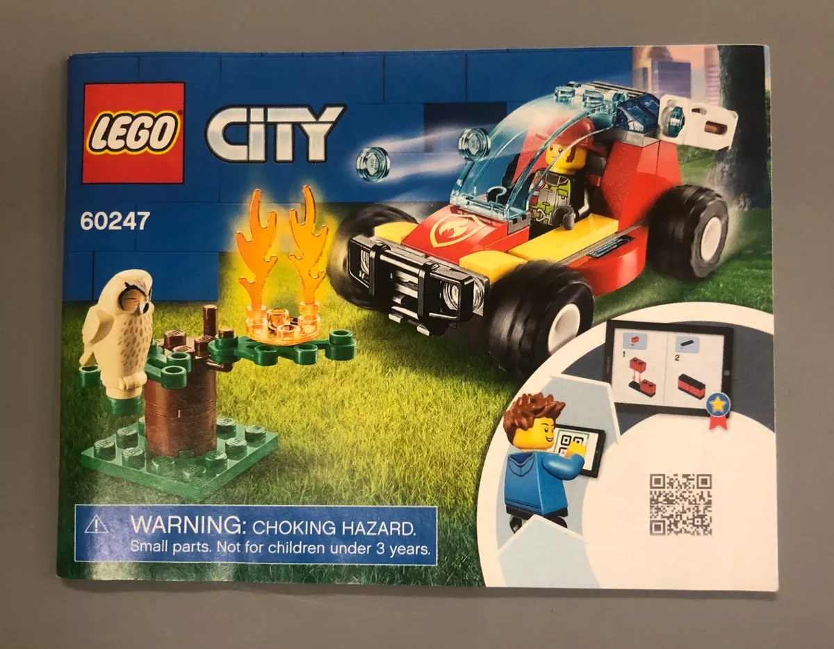LEGO 60247 Forrest Fire Instructions Manual Only NO SET