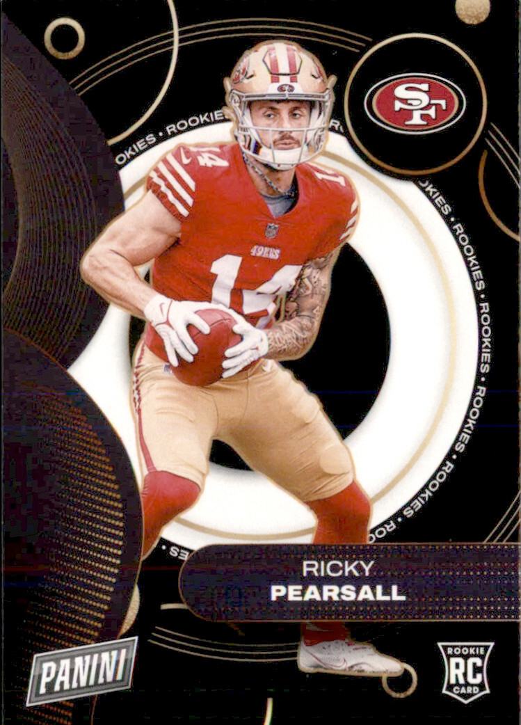 2024 Panini Player of the Day San Francisco 49ers - RC Ricky Pearsall #RC12