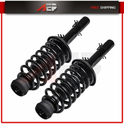 For 1999-2005 Volkswagen Jetta 2 Front Complete Struts Shock Absorbers w/Springs