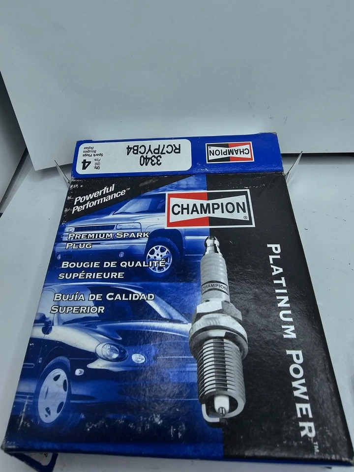 (QTY 4) Champion Platinum Spark Plug 3340 RC7PYCB4 for 2009 Honda S2000 - Image 4 of 4