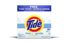 Tide Free and Gentle Laundry Detergent Powder 68 Loads 95 Oz  Box NEW