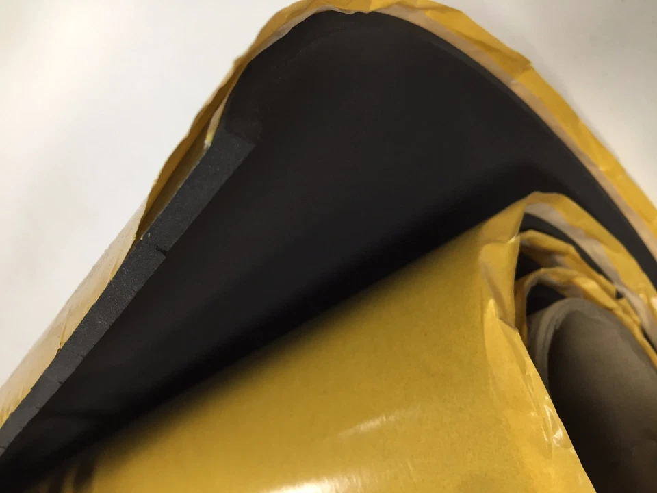 NEOPRENGEWEBE SELBSTKLEBEND 3MM Schaum Dämmung Schallschutz Automotive100CM - Bild 2 von 4