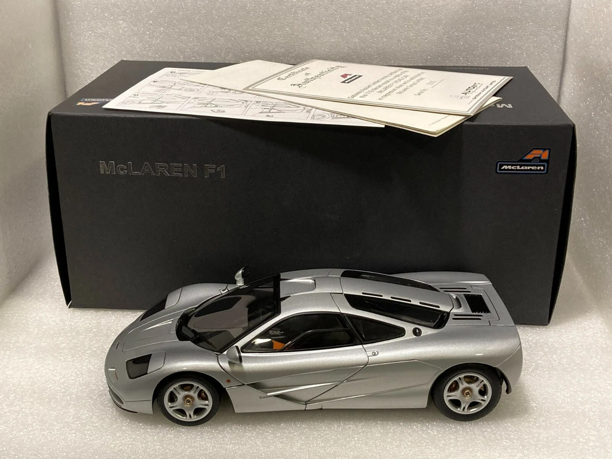 Autoart 1 18 McLaren F1 Short Tail Road Car Magnesium Silver 76001