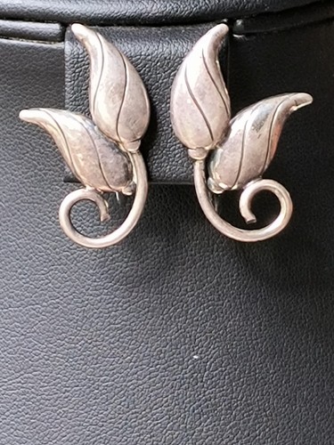 VTG Sterling Silver 925 Screwback Earrings Unbranded