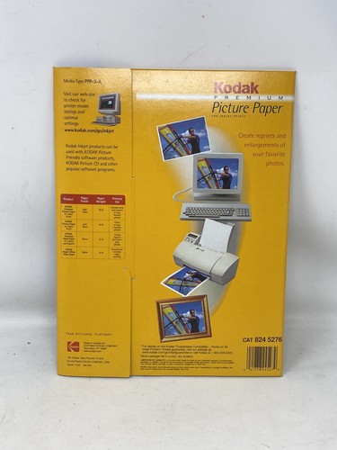 Kodak Premium Picture Paper For Ink Jet Prints Acid-Free Set Of 30 Sheets New - Bild 9 von 11