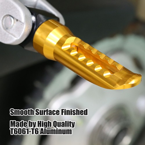 BOB CNC Rider Foot Pegs For Yamaha YZF R1 R1M 2015-2021 20 19 18 17 16 - Picture 8 of 16