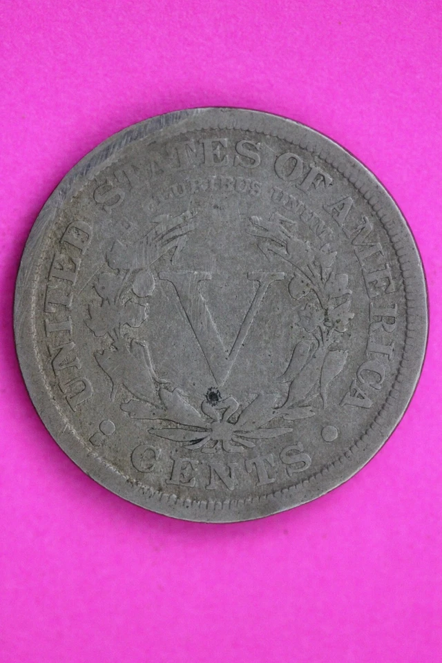 1912 S Liberty V Nickel Rare Key Date Coin Guaranteed Authentic & Genuine 0740N - Image 2 of 3