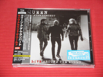 4BT QUEEN + ADAM LAMBERT Live Around The World JAPAN SHM CD