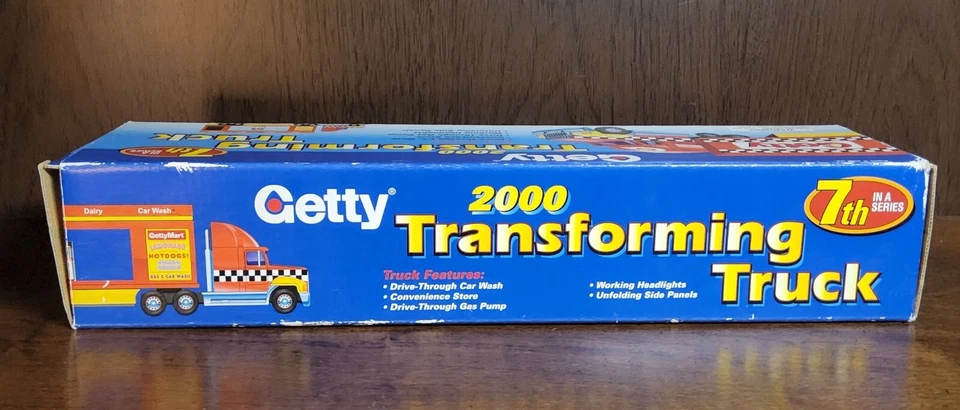 Getty Transforming Truck 2000 7th series edition in box, tested and working - Image 2 of 4