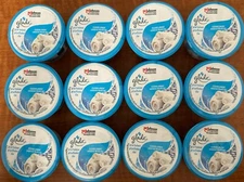 12 pack Glade Gel Air Freshener Deodorizer Tubes Clean Linen 2.5 oz. (70 g) Each